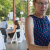 Dancing at the wedding party.