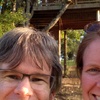 Where we slept at the Treehouse Vineyards, August 2015.