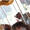 Julie loved riding carousels.