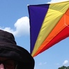 Out flying a kite!